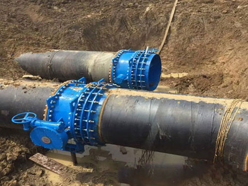 伸（shēn）縮接頭安裝現場